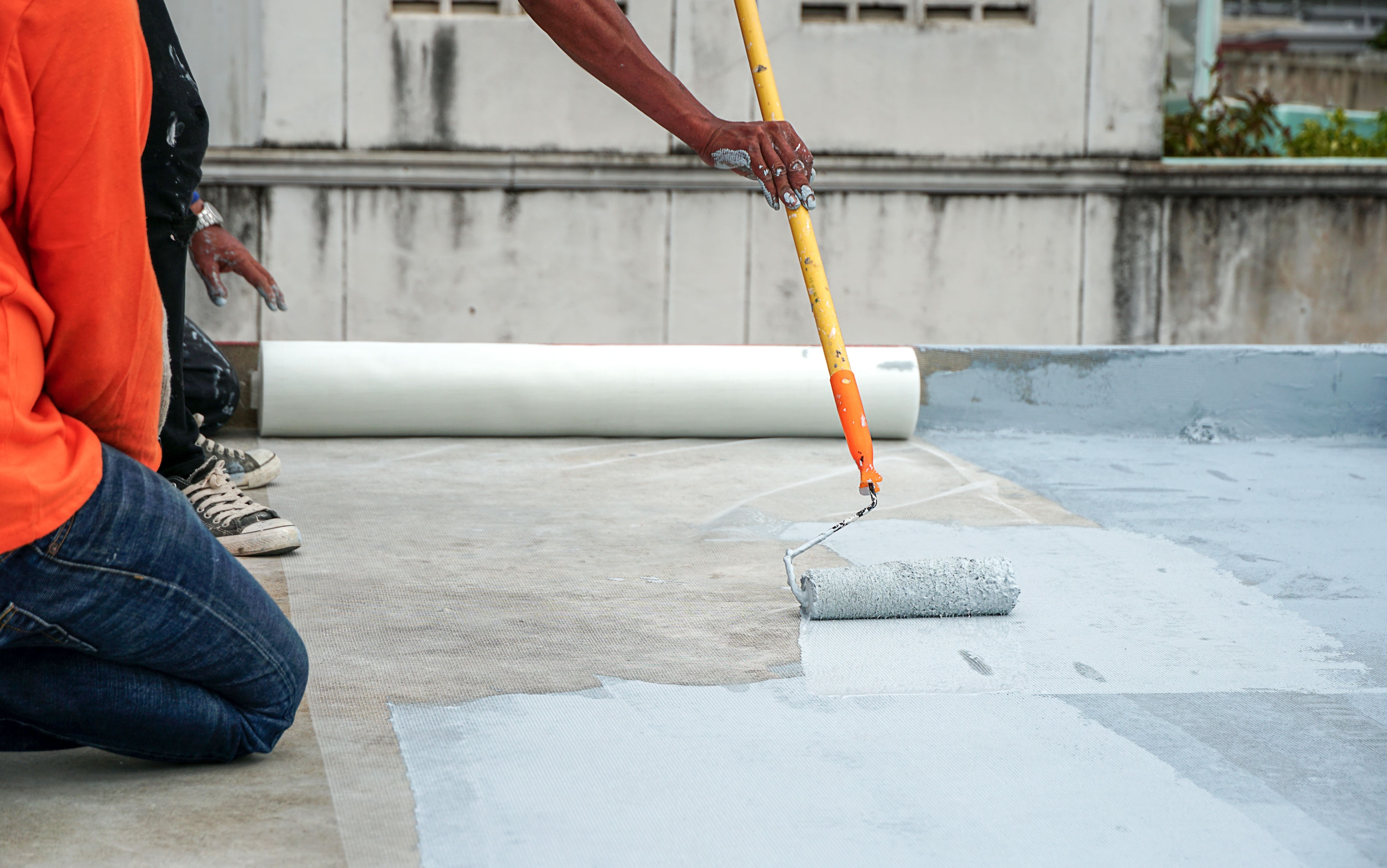 Waterproofing work